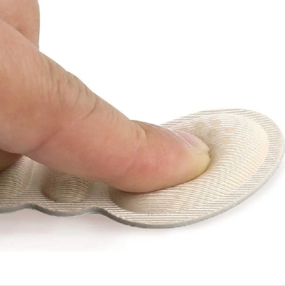 GuardInsoles Heel Pads Heel Grips Heel Set of 6 pieces Nude Color - Picture 3 of 4